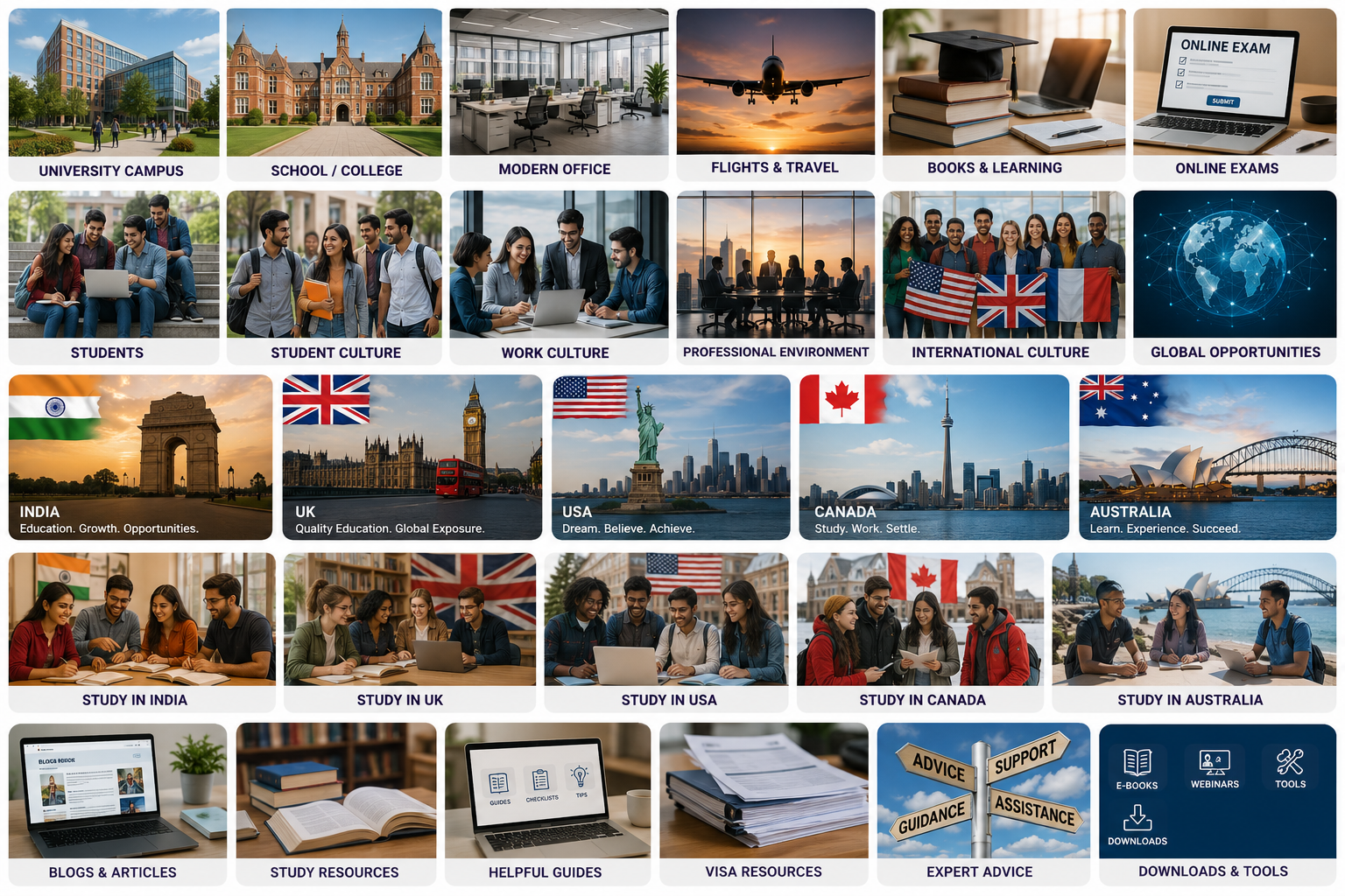 Happy students celebrating visa approval and study abroad success with Credence Visa Consultancy